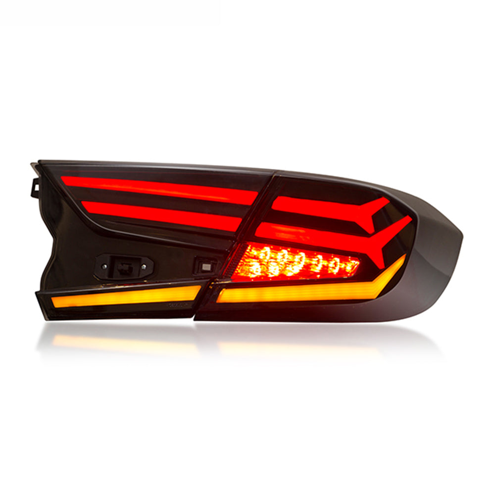 Invoke Concepts Smoked LED Tail Lights V1 - Honda Accord 2018-2022