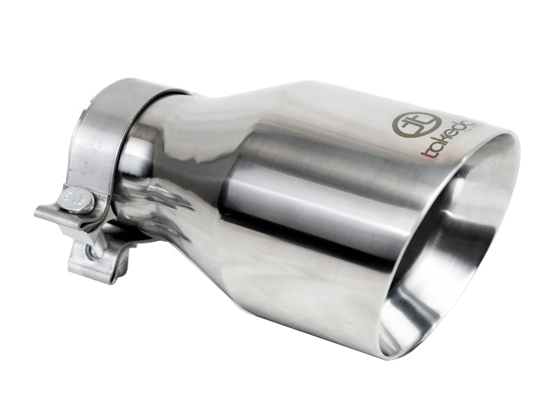 aFe Takeda 3" 304 Stainless Steel Polished Exhaust Tip - Universal
