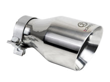 Load image into Gallery viewer, aFe Takeda 3" 304 Stainless Steel Polished Exhaust Tip - Universal