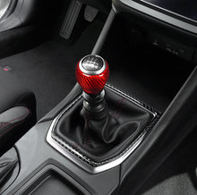 Load image into Gallery viewer, JDMuscle Tanso Dry Carbon Fiber Shift Knob Surround Cover - Subaru WRX 2022-2025