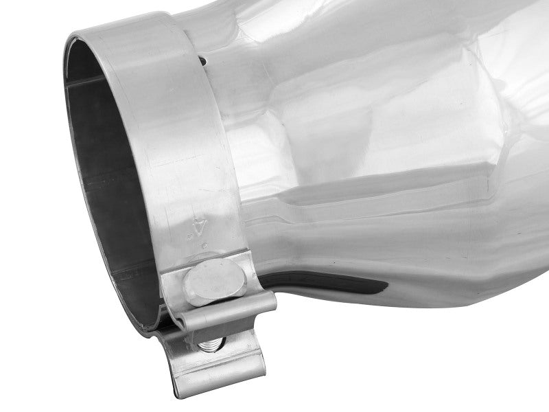 aFe MACH Force-Xp 4" 304 Stainless Steel Polished Exhaust Tip - Universal