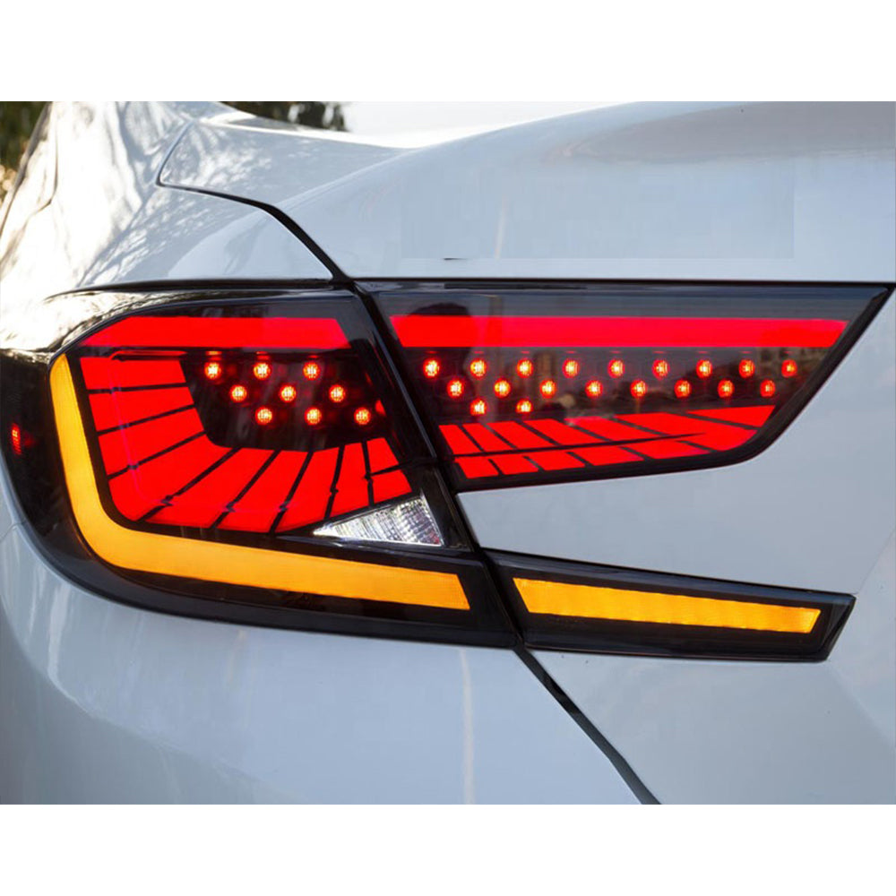 Invoke Concepts Smoked LED Tail Lights V3 - Honda Accord 2018-2022