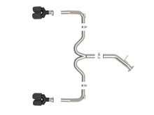 Load image into Gallery viewer, aFe 3in-2.5in 304 SS Axle-Back Exhaust w/ Carbon Fiber Tips - Kia Forte GT 1.6L 2022-2024