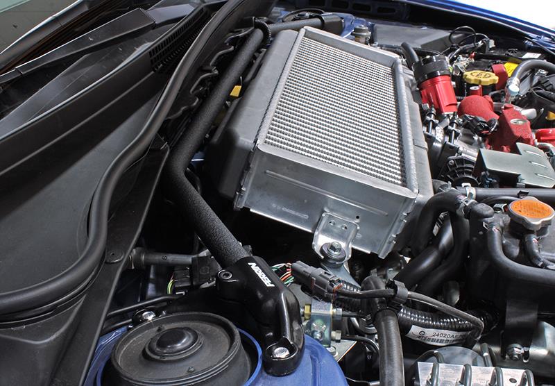 Perrin 08-21 WRX/STi Front Black Strut Brace