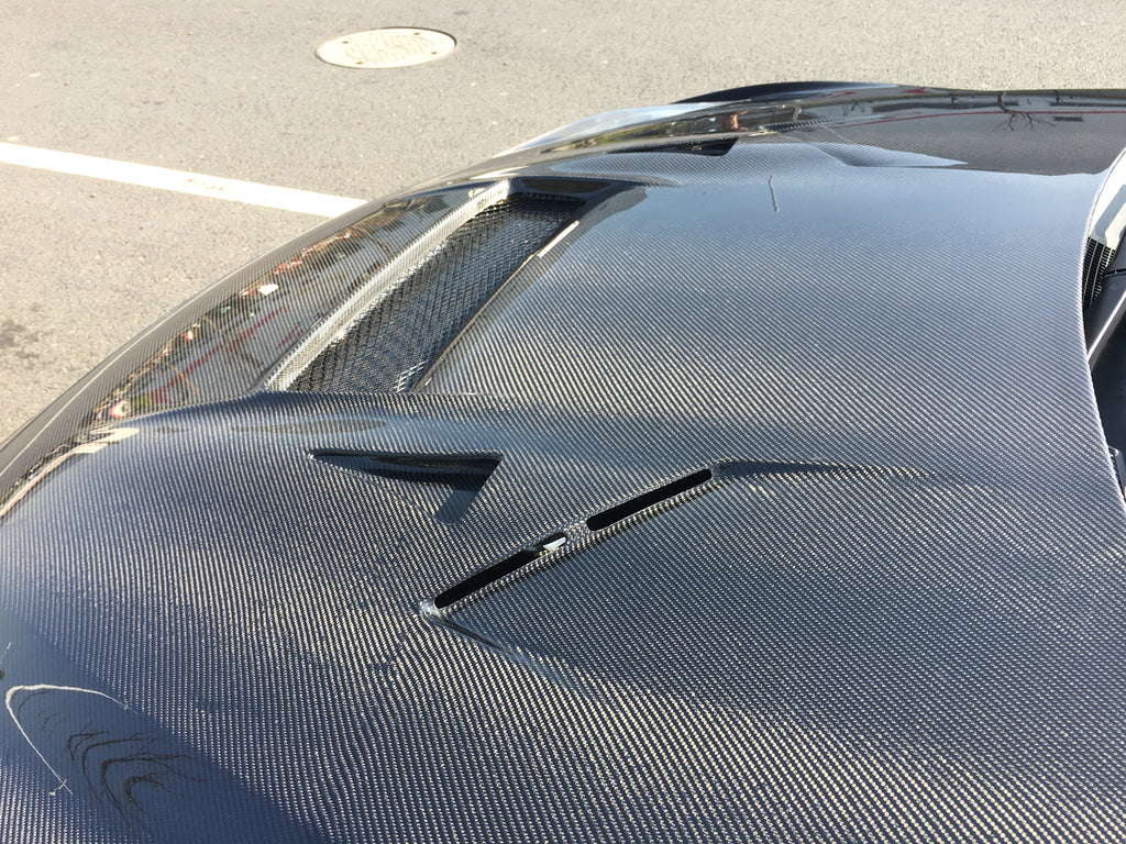 JDMuscle VS Style Carbon Fiber Hood - Nissan GT-R 2017-2024