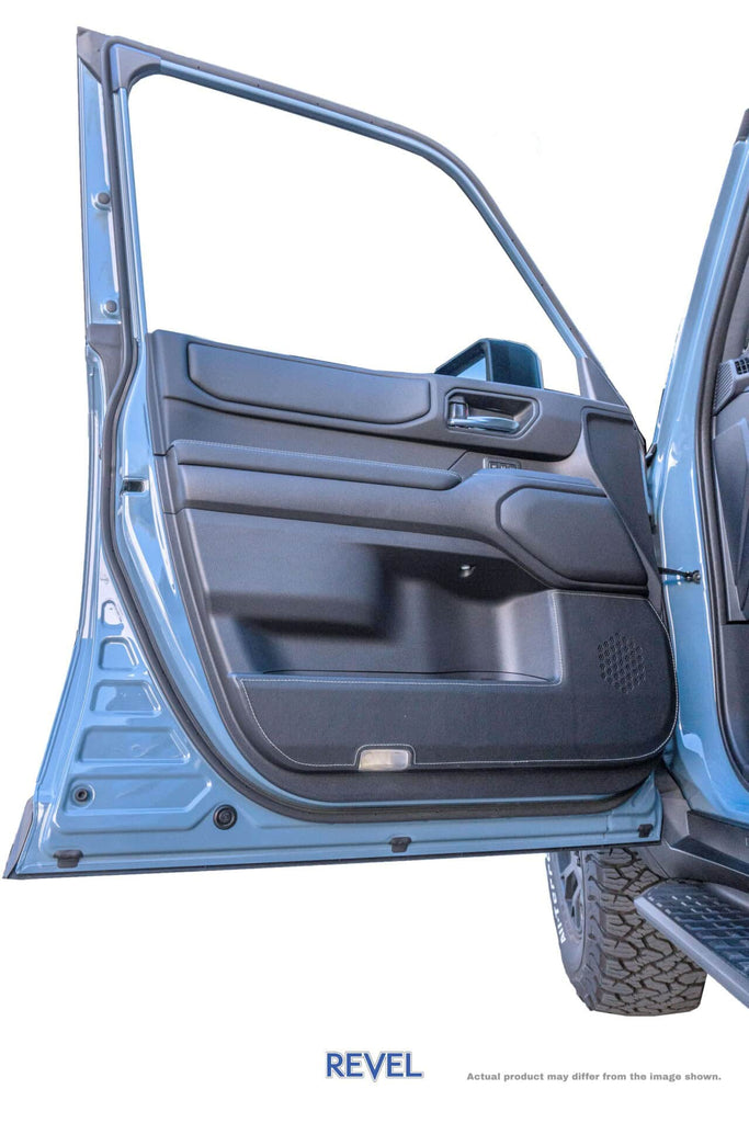 Revel GT Design Kick Panel Cover (Silver Stitch) Set - Toyota Land Cruiser 2024+