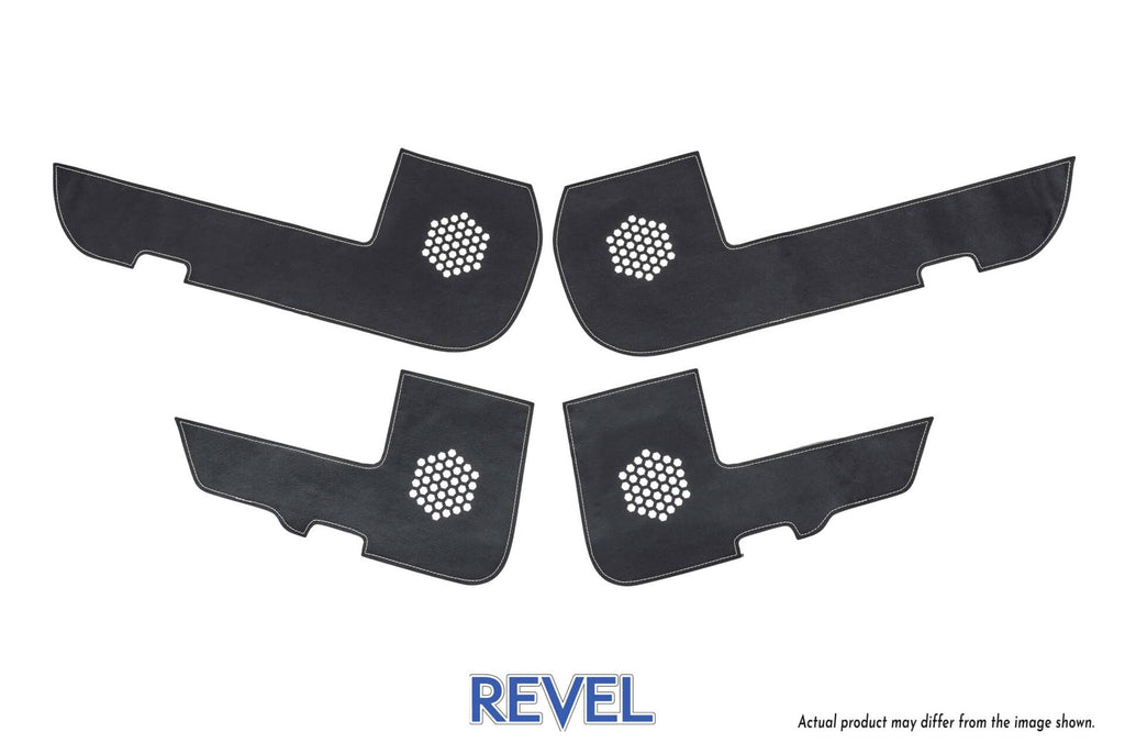 Revel GT Design Kick Panel Cover (Silver Stitch) Set - Toyota Land Cruiser 2024+