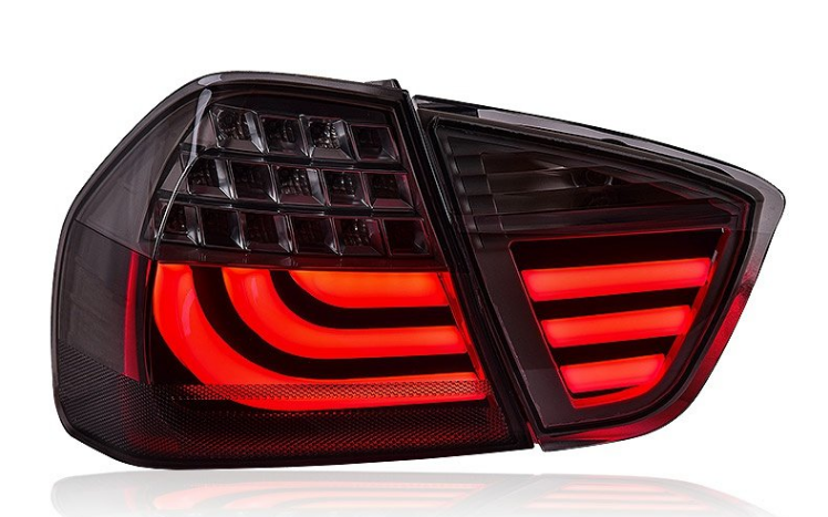Bayoptiks LED Taillights w/ Startup Sequence - BMW 3-Series / M3 2006-2008 (E90)