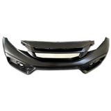 JDMuscle VS Style Front Bumper Cover - Honda Civic Type R FK8 2017-2020