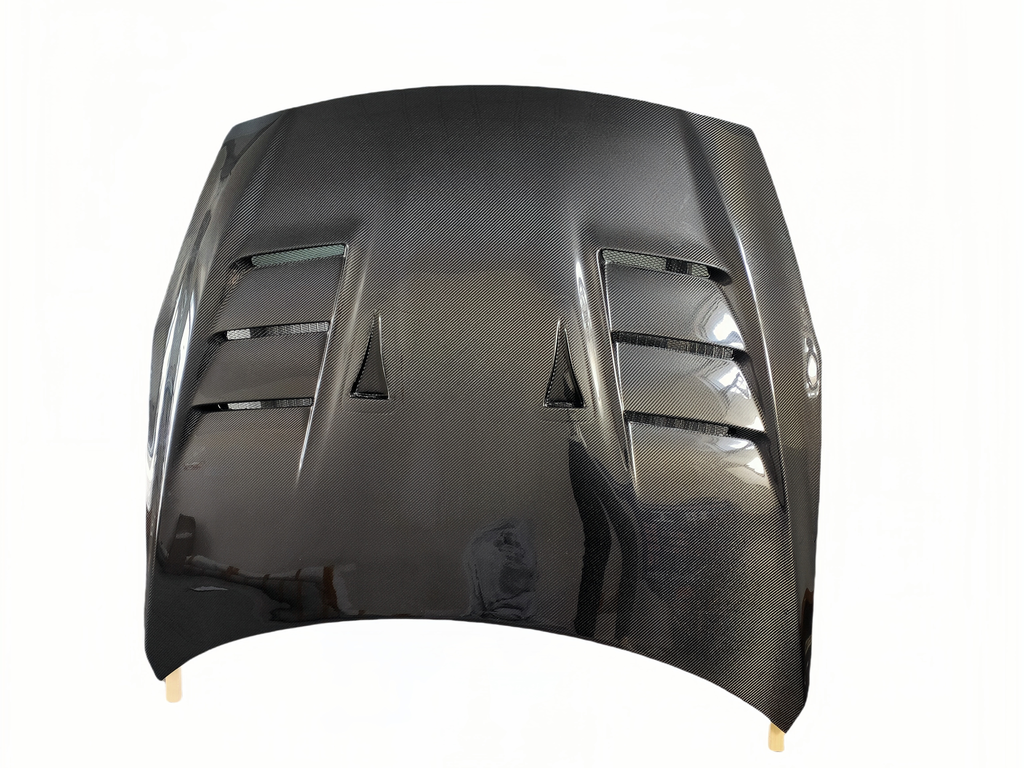 JDMuscle TS Style Carbon Fiber Hood - Nissan GT-R 2017-2024