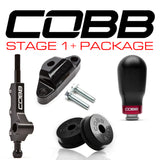 Cobb Stg 1+ Drivetrain Package (White Weighted Knob) - Subaru WRX 5MT 2002-2007 (w/ Factory Short Shift)
