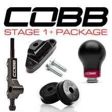 Load image into Gallery viewer, Cobb Stg 1+ Drivetrain Package w/ Wide Barrel Shifter (Black Weighted Knob) - Subaru WRX 5MT 2002-2007