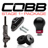 Cobb Stg 1+ Drivetrain Package w/ Wide Barrel Shifter (White Weighted Knob) - Subaru WRX 5MT 2002-2007