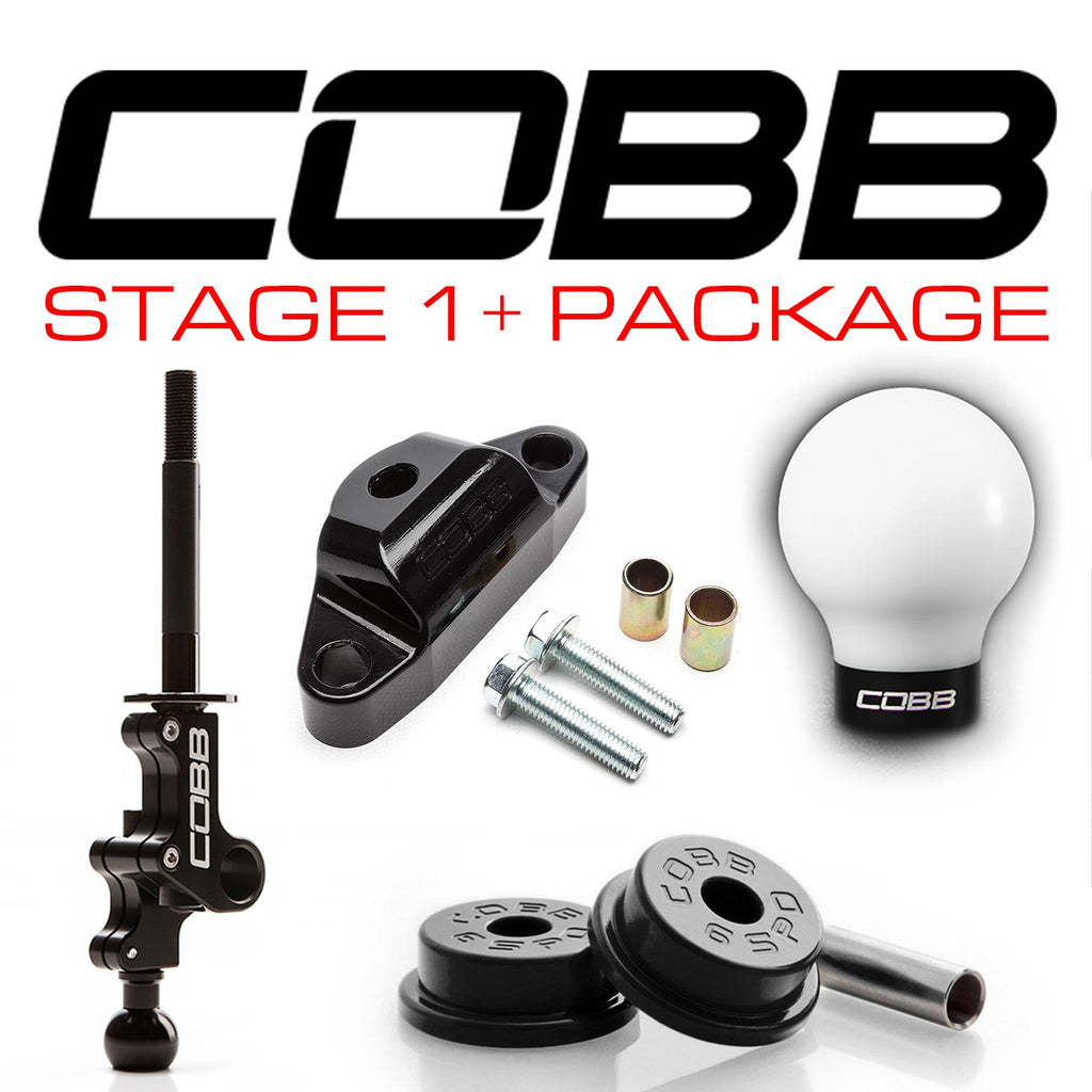 Cobb 6 Speed Stage 1+ Drivetrain Package (Black w/ Black Collar) - Subaru STi 2004-2021