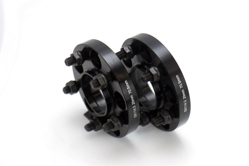Wheel Mate 5x4.5 Bolt Pattern 2in Thick 74mm ID 164mm OD 1/2x20 Stud Wheel Adapter (Single)