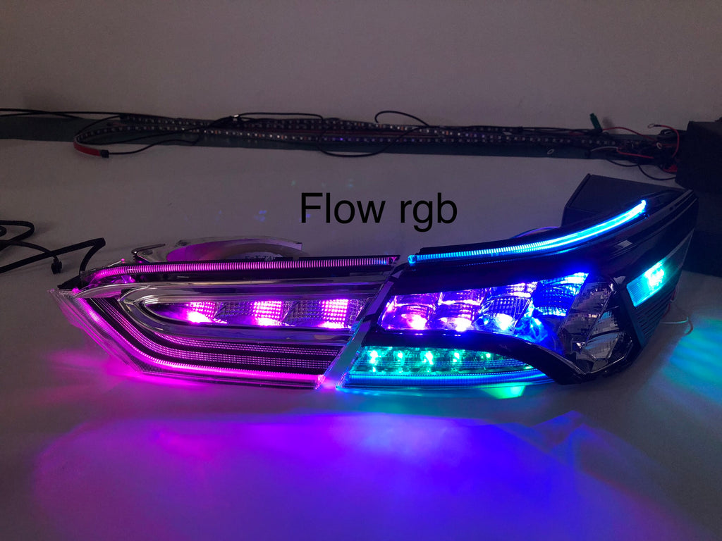Invoke Concepts Clear RGB LED Tail Lights V3 - Toyota Camry 2018-2024