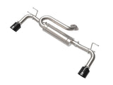 aFe Takeda 2.5in 304 SS Axle-Back Exhaust System w/ Black Tips - Mazda CX-50 2023+