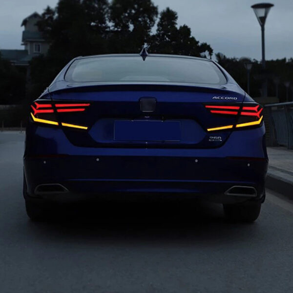 Invoke Concepts Smoked LED Tail Lights V1 - Honda Accord 2018-2022