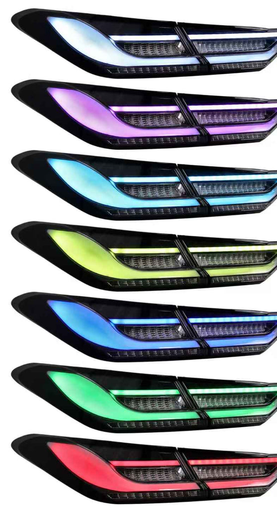 Invoke Concepts BMW Style RGB LED Tail Lights - Toyota Camry 2018-2024