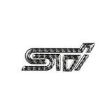 Racing Art Carbon Fiber STI Trunk Emblem - Subaru STi 2004-2021
