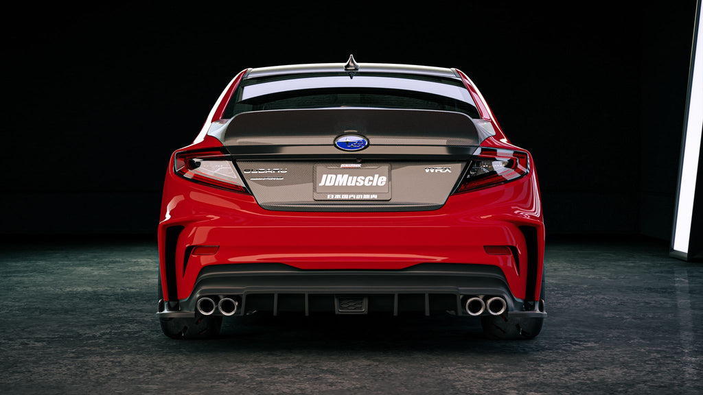 JDMuscle Evolution Rear Bumper - Subaru WRX 2022-2025
