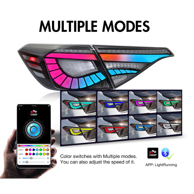 Invoke Concepts Eagle Eyes RGB LED Tail Lights - Honda Civic 2022+