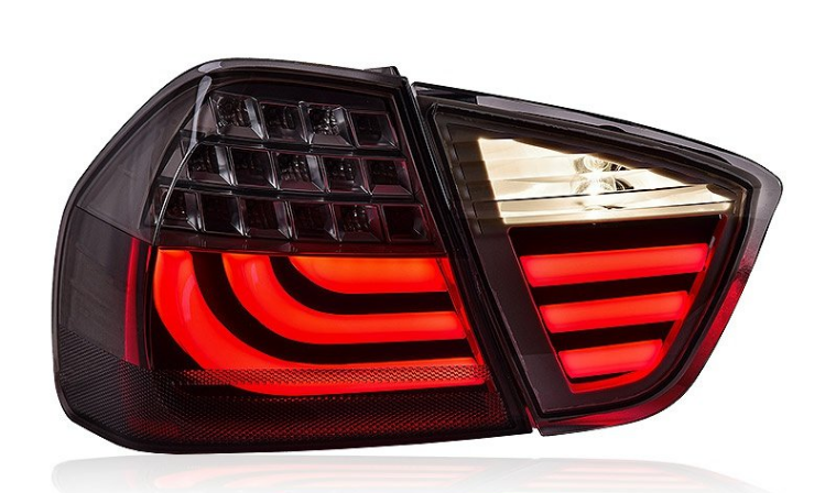 Bayoptiks LED Taillights w/ Startup Sequence - BMW 3-Series / M3 2006-2008 (E90)