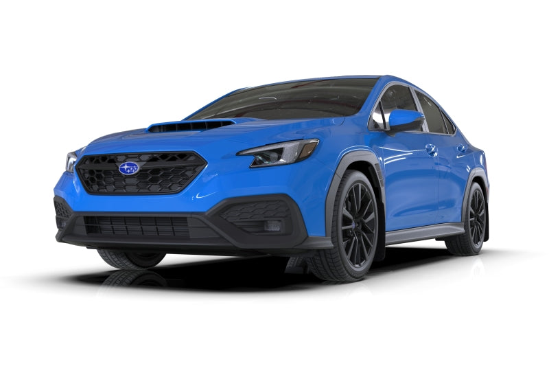 Rally Armor Black UR Mud Flap Altered Font Orange Logo - Subaru WRX 2022+