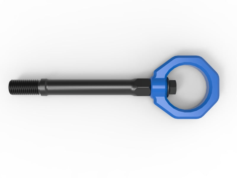 aFe CONTROL Front Tow Hook Blue - Chevrolet Corvette (C8) 6.2L 2020-2025