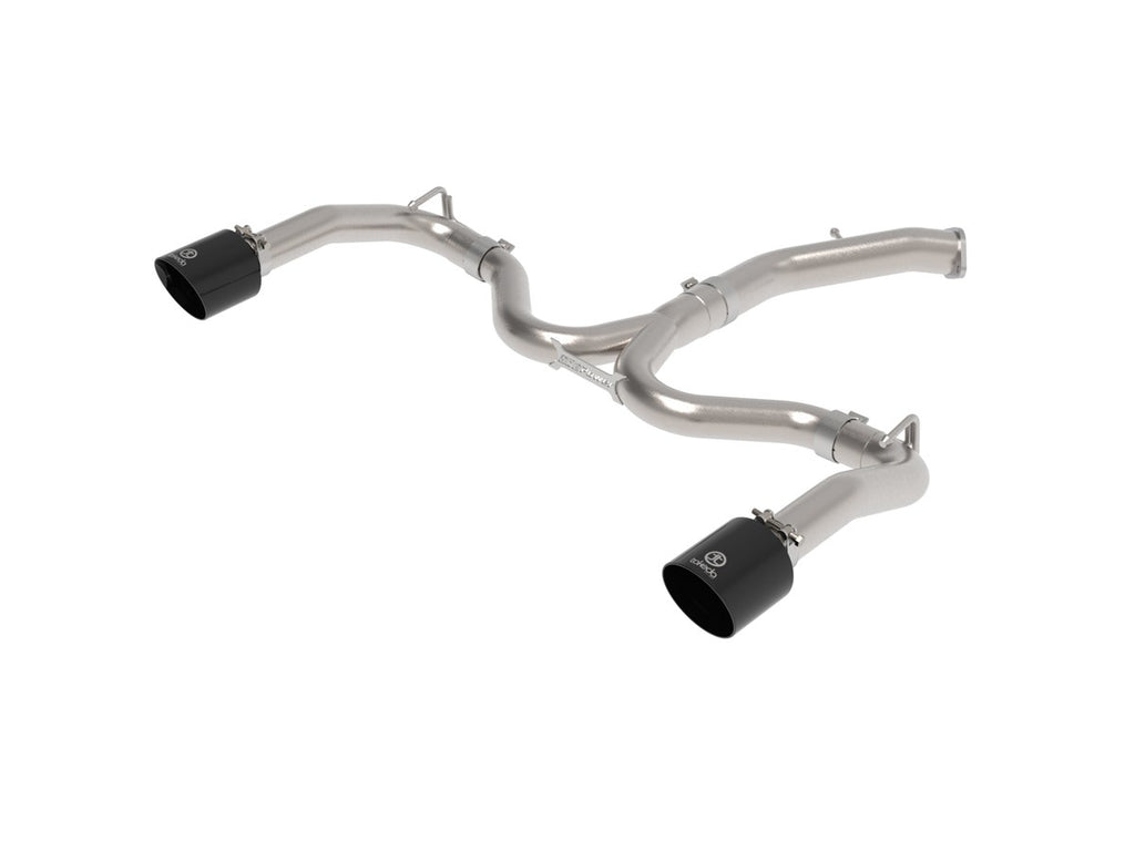aFe 3in-2.5in 304 Stainless Steel Axle-Back Exhaust w/ Black Tips - Kia Forte GT 1.6T 2020-2021