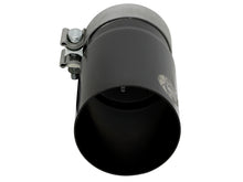 Load image into Gallery viewer, aFe MACH Force-Xp 3-1/2 IN 304 Stainless Steel Black Exhaust Tip - Universal