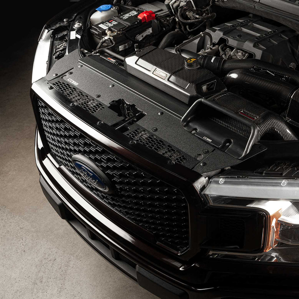 Cobb Radiator Shroud (Wrinkle Black) - Ford F-150 Ecoboost 2.7L / 3.5L 2018-2020