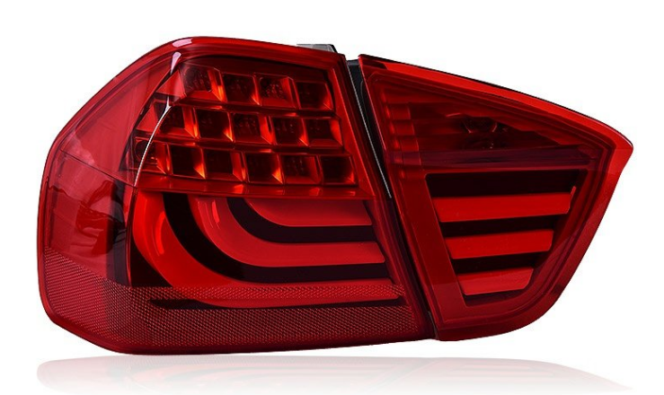Bayoptiks LED Taillights w/ Startup Sequence - BMW 3-Series / M3 2006-2008 (E90)