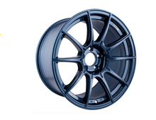 Load image into Gallery viewer, SSR GTX01 19x9.5 5x120 38mm Offset Blue Gunmetal Wheel (S/O, No Cancellations)