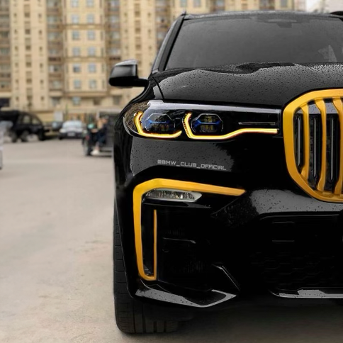 Bayoptiks CSL Yellow Headlight DRL Module Upgrade - BMW X7 2019-2022 (G07)