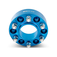 Load image into Gallery viewer, Mishimoto Borne Off Road Wheel Spacers - 6x135 - 87.1 - 50 - M14 - Blue