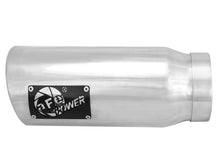 Load image into Gallery viewer, aFe MACH Force-Xp 4" Stainless Steel Polished Exhaust Tips - Universal