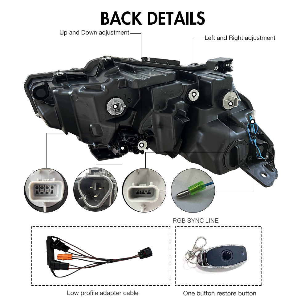 Invoke Concepts RGB Headlights V2 - Honda Civic (All Trims) 2016-2020