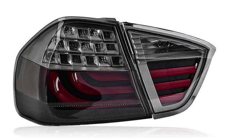 Bayoptiks LED Taillights w/ Startup Sequence - BMW 3-Series / M3 2006-2008 (E90)