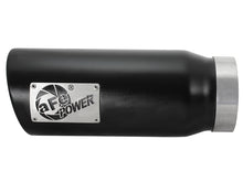 Load image into Gallery viewer, aFe MACH Force-Xp 4" Stainless Steel Black Exhaust Tips - Universal