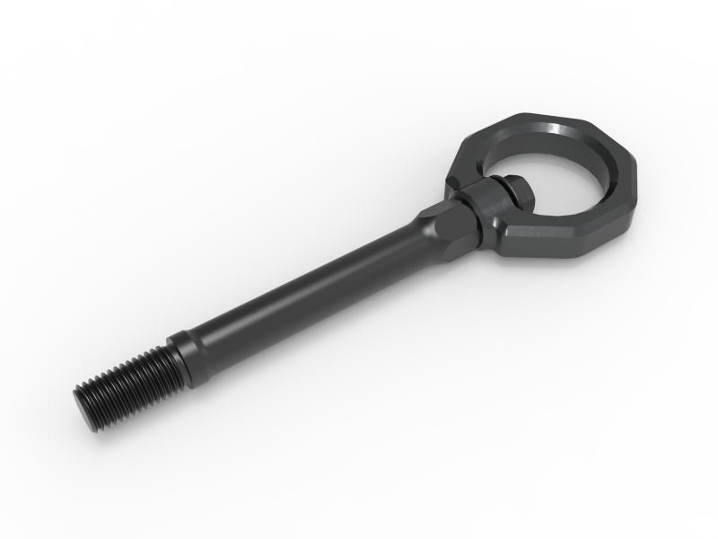 aFe CONTROL Front Tow Hook Gray - Chevrolet Corvette (C8) 6.2L 2020-2025