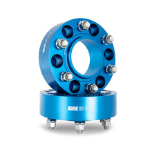 Load image into Gallery viewer, Mishimoto Borne Off Road Wheel Spacers - 6x135 - 87.1 - 38 - M14 - Blue