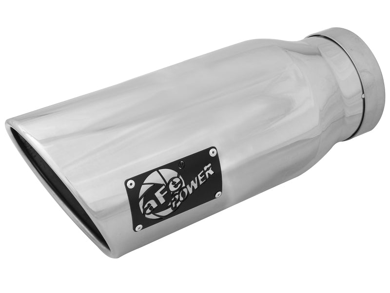 aFe MACH Force-Xp 4" 304 Stainless Steel Polished Exhaust Tip - Universal
