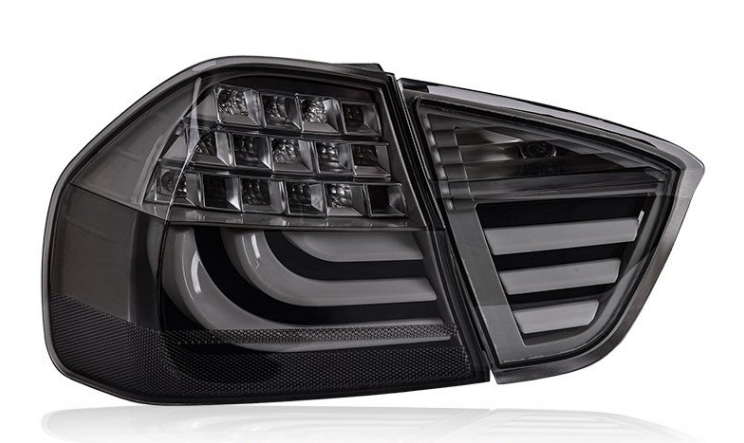 Bayoptiks LED Taillights w/ Startup Sequence - BMW 3-Series / M3 2006-2008 (E90)