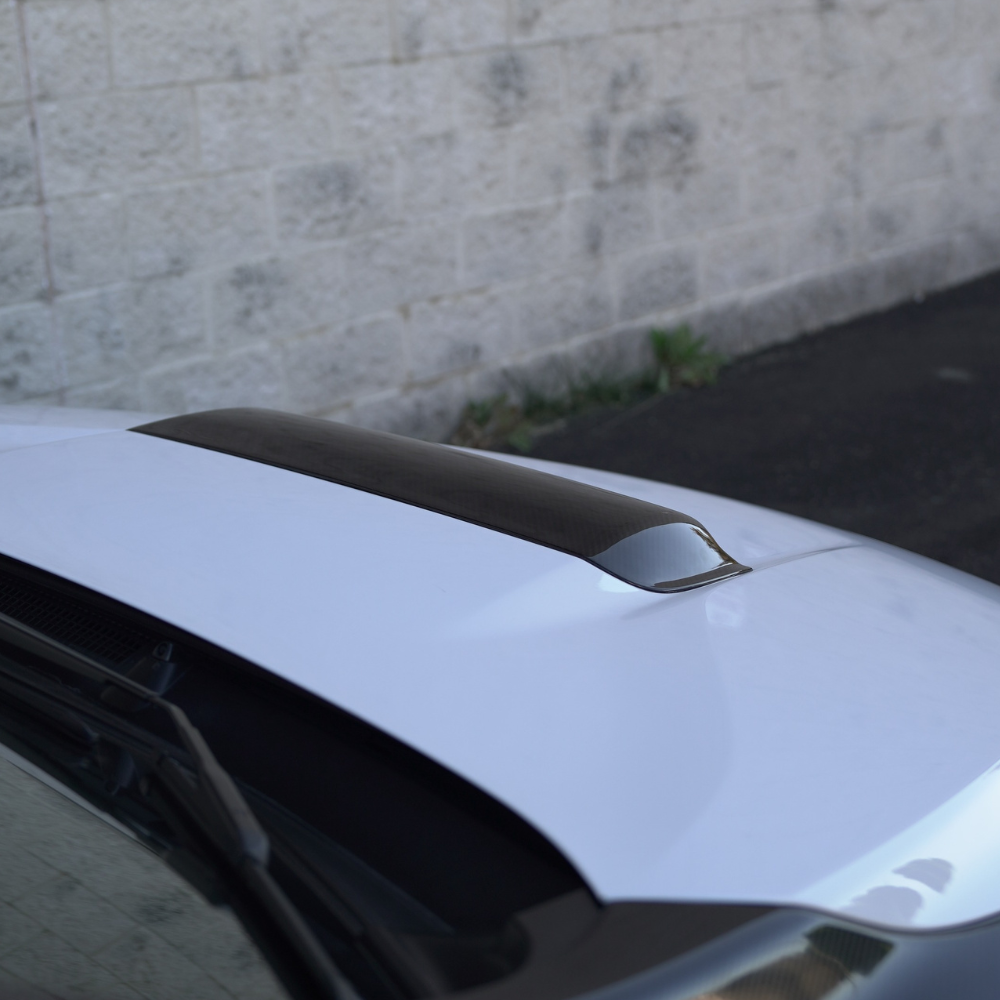 JDMuscle Tanso Carbon Fiber GC8 Style Hood Scoop - Subaru WRX 2022-2025