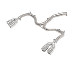 aFe 3in-2.5in 304 SS Axle-Back Exhaust w/ Polished Tips - Kia Forte GT 1.6L 2022-2024