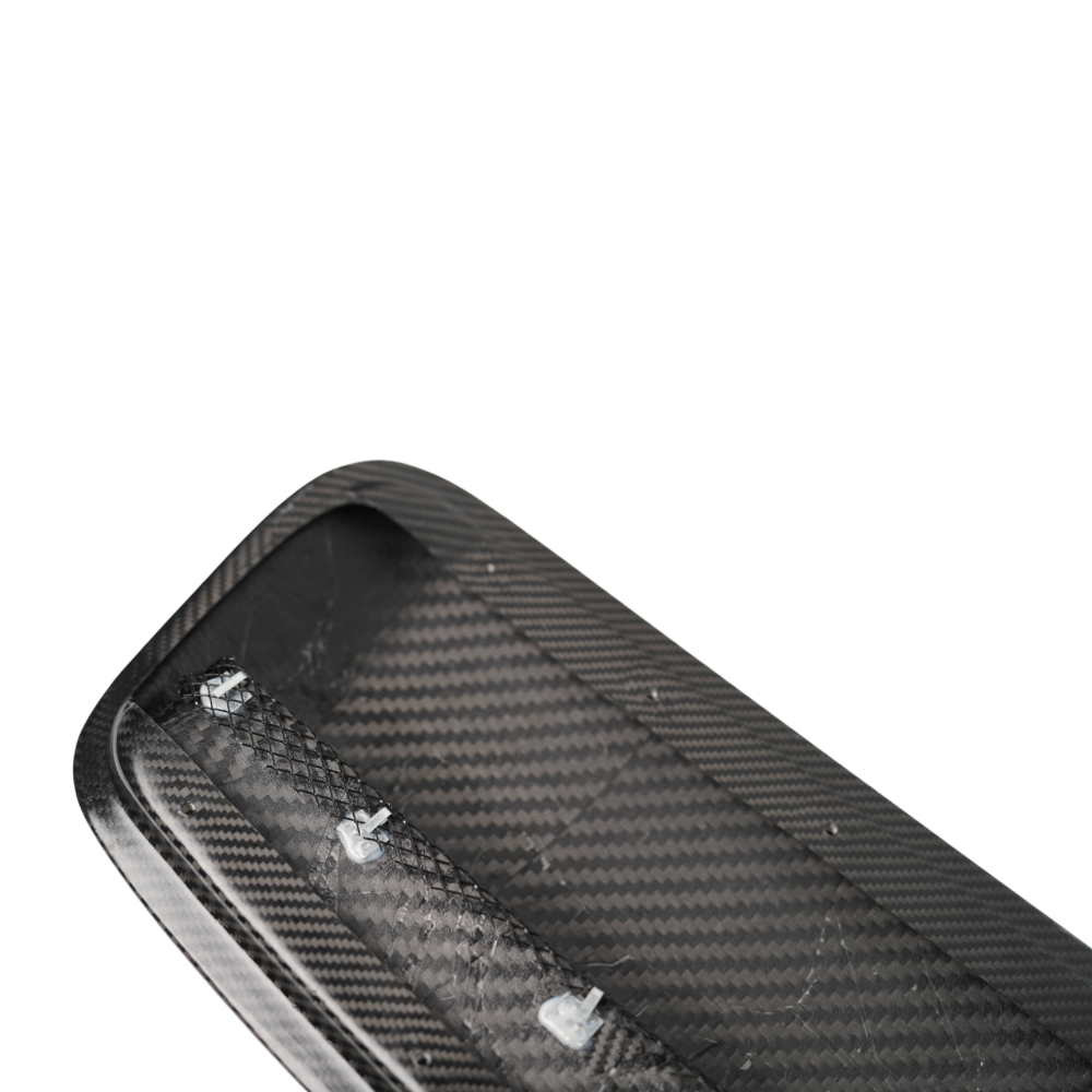 JDMuscle GC8 Style Version 2 Tanso Carbon Fiber Hood Scoop - Subaru WRX 2022-2025