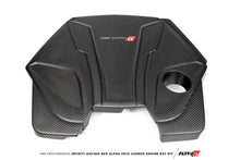 Load image into Gallery viewer, AMS Performance Infiniti 17+ Q60 / 16+ Q50 3.0TT Alpha Matte Carbon Engine Cover