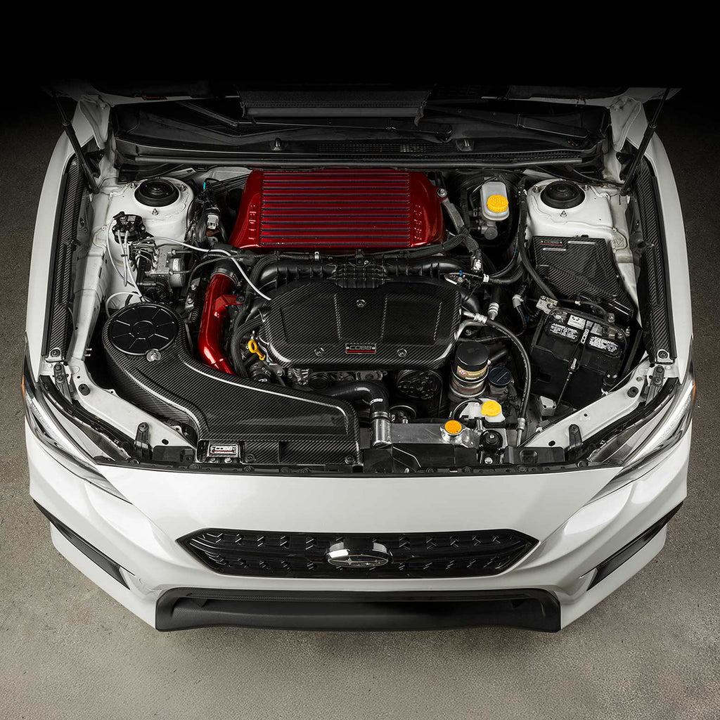 Cobb Redline Gloss Carbon Fender Shrouds - Subaru WRX & STI (incl. TYPE RA / S209) 2015-2021