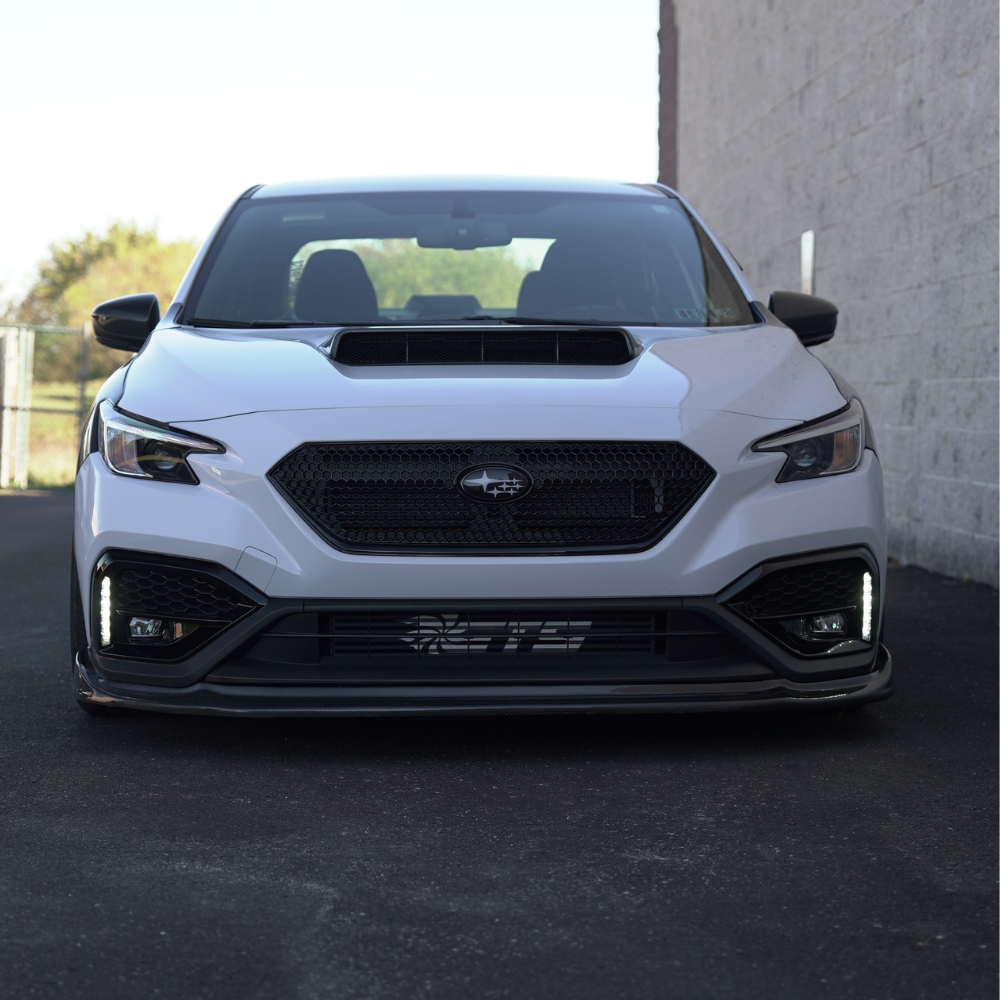 JDMuscle GC8 Style Version 2 Tanso Carbon Fiber Hood Scoop - Subaru WRX 2022-2025